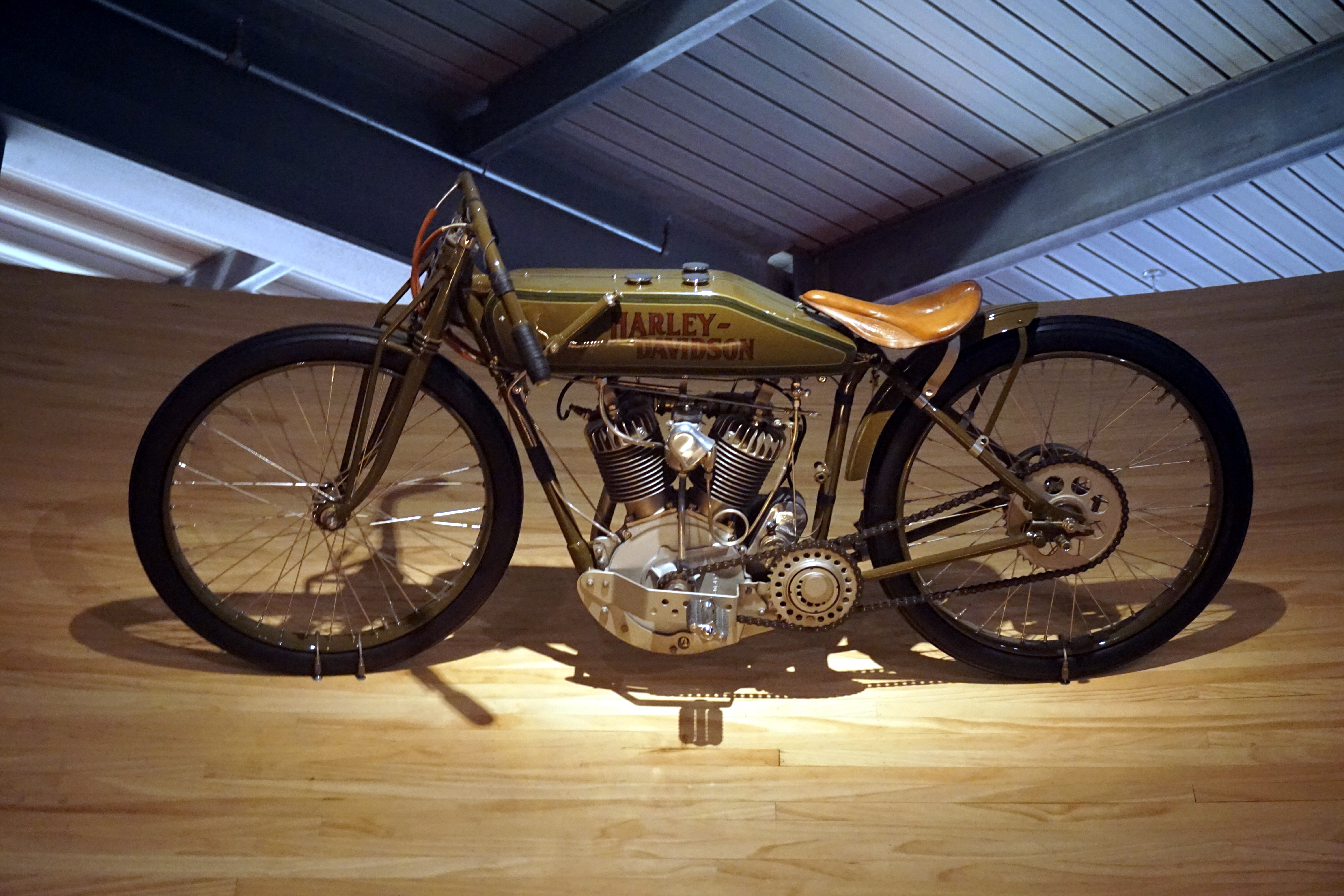 1920 年 Harley-Davidson Two-Cam Racer,博物馆藏品