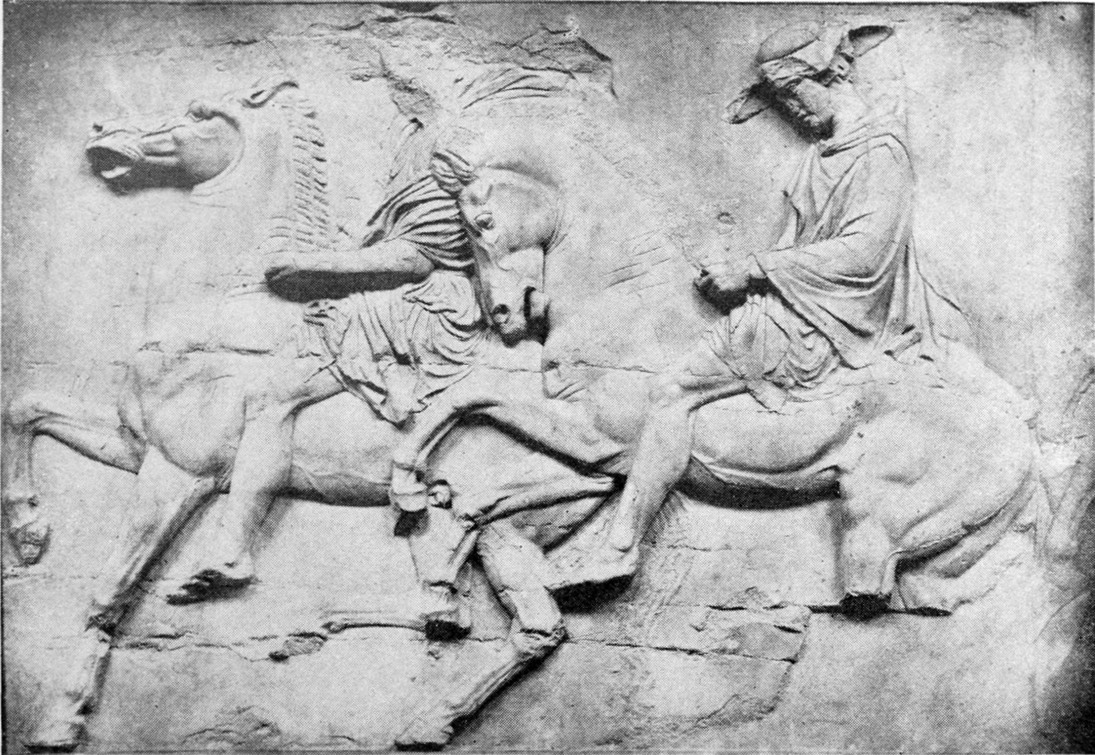 帕特农神庙浮雕上的骑手(《The Art of Horsemanship》收录)